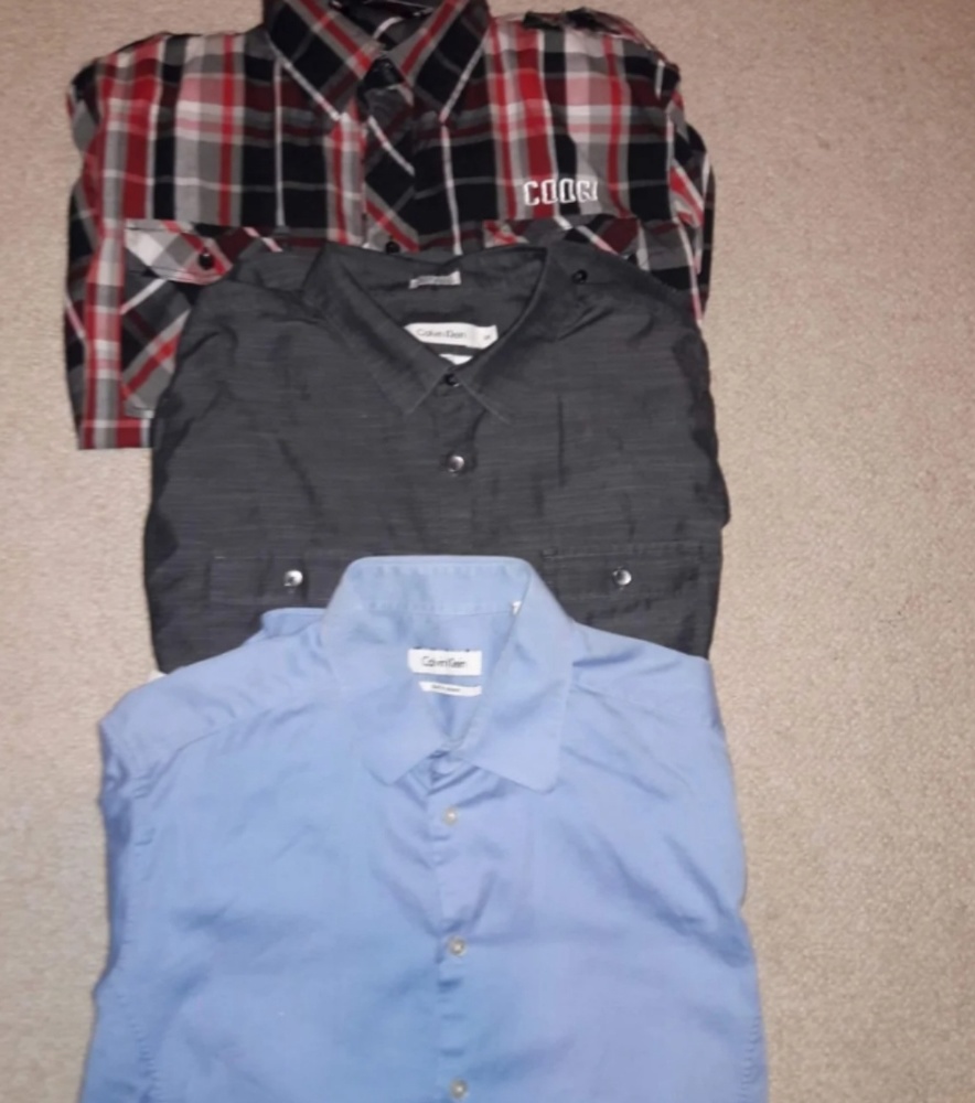 Men's Calvin Klein shirt bundle